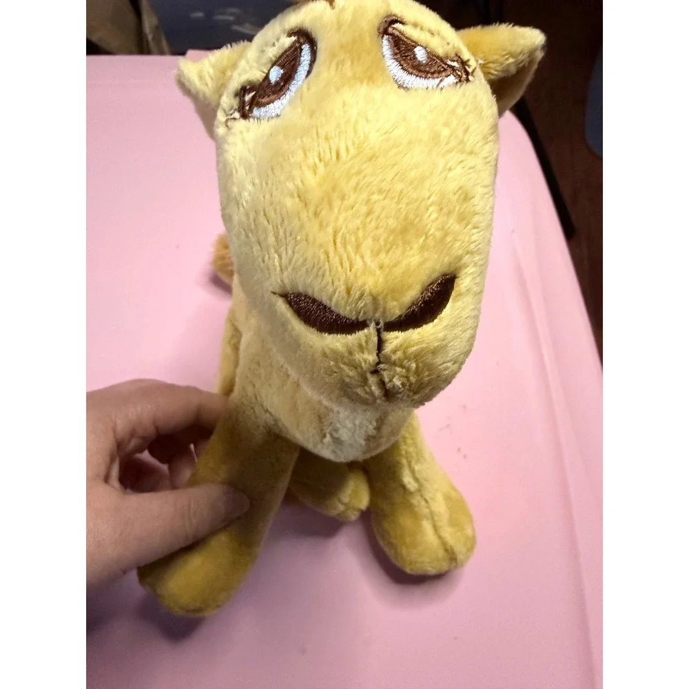 Camel Company Dubai Plush‎ Stuffed Animal Camel Tan Gold 12 Inch Souvenir Toy